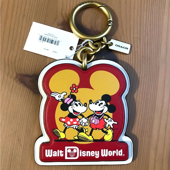 🐭 Disney X Coach Touring Mickey Mouse Bag Charm - Picture 2 of 7